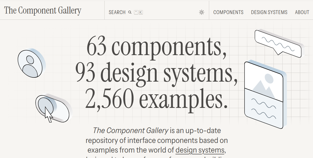 The Component Gallery