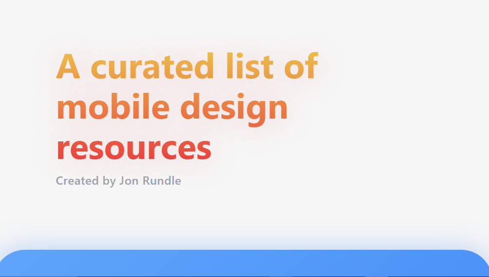 Learnmobile.design
