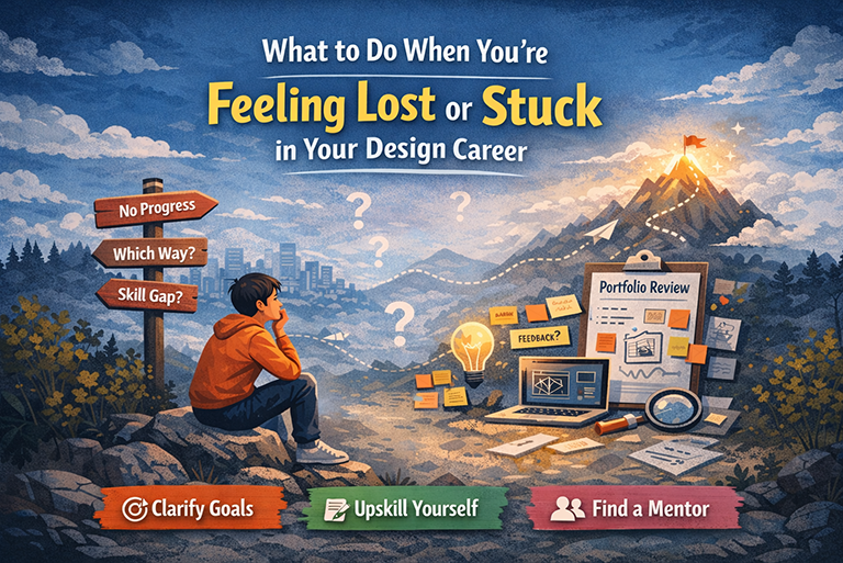 What to Do When You’re Feeling Lost or Stuck in Your Design Career