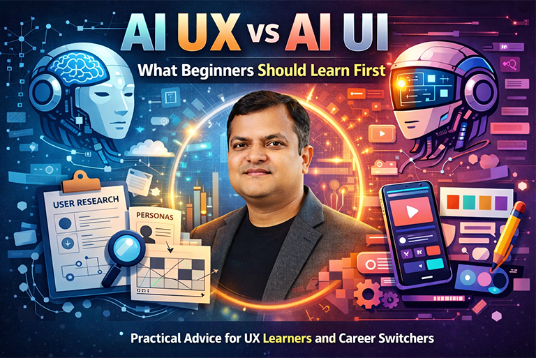 UX vs UI with AI: What Beginners Should Learn First